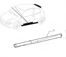 Side Skirt, Nearside - 188 Mk2