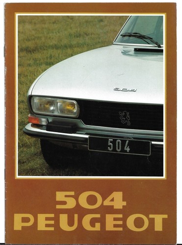 Peugeot 504 coupe - 504,