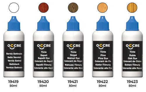 Occre wood stain - occre, varnish