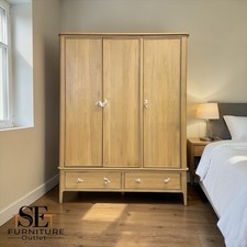LIGHT NATURAL SOLID OAK TRIPLE