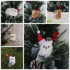 Plush animal ornament - plush,