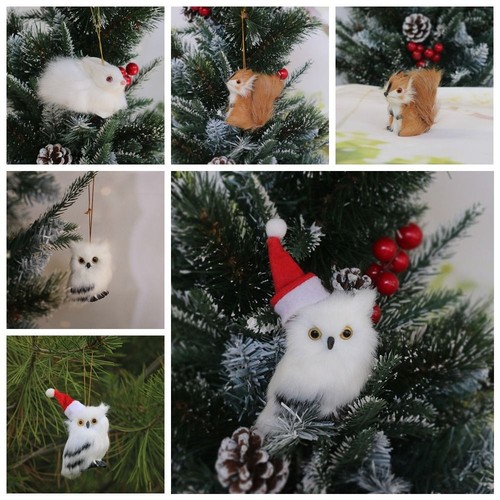 Plush animal ornament - plush,