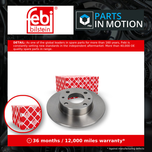Brake discs pair solid fits - discs,