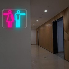 LED Neon Light Toilet Neon
