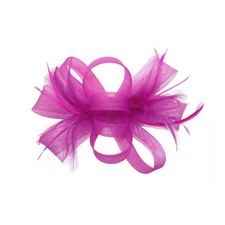 Women Feather Fascinator Hat