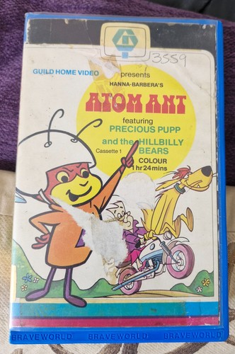 Atom ant cassette - atom, vhs