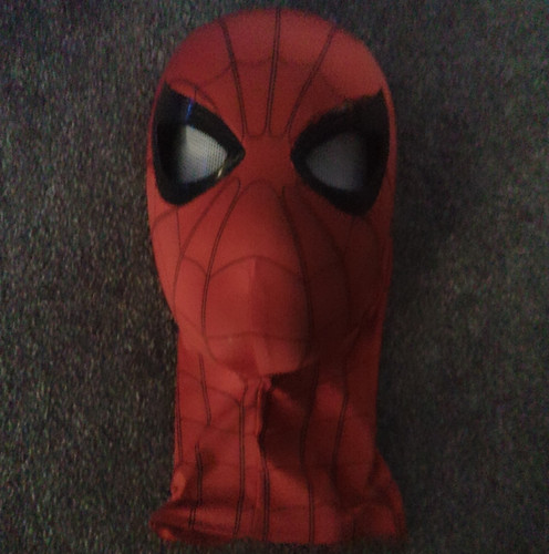 Spider man red - red, full