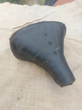 Vintage Sprung Bicycle Seat Possibly Rexine Covered