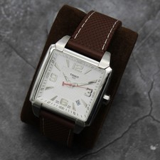 Tissot Quadrato White Dial Rubber StrapT005.510.11.277.00