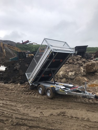 Debon ton tipping - tipping, trailer