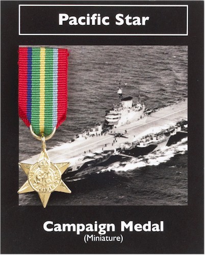 Pacific star campaign medal - ,
