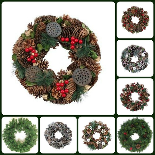Christmas door wreath - ,