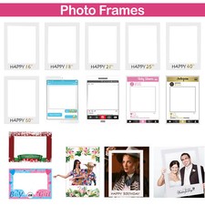 Selfie frame photo booth - frame,