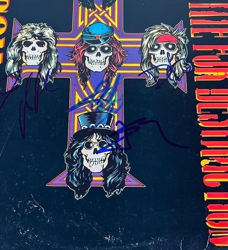 Guns roses signed appetite - n,