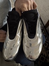 Paul Smith Rare Ryder Silver Trainers Size 9