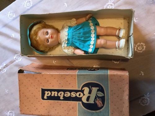 Rosebud 1950 boxed doll - rosebud,