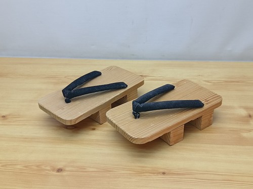 Vintage japanese geta wooden - vintage,