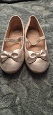 Gold Shoes Girl Size 29 (UK