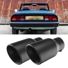 2X Car Exhaust Pipe Tip Rear