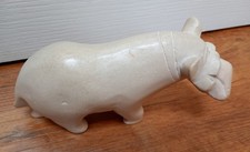 Soapstone Hand Carved Hippo