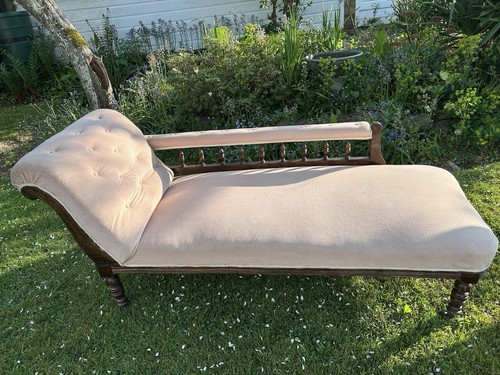 Victorian chaise longue - victorian,