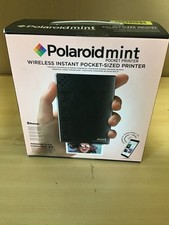 Polaroid Mint Pocket Printer in Black Instant Wireless Pocket Sized - New Sealed