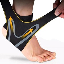 Ankle Support Compression Foot Heel Achilles Tendon Arthritis Pain Brace Strap
