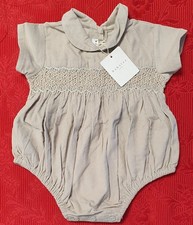 Baby Romper Beige Designer