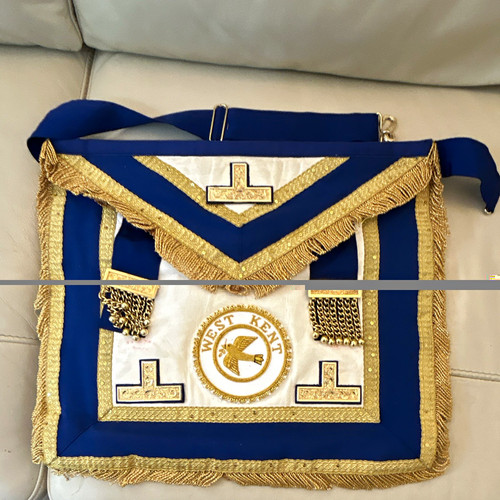 Masonic craft apron blue - craft,