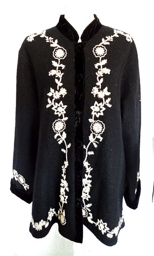 Deane white black boiled - white,