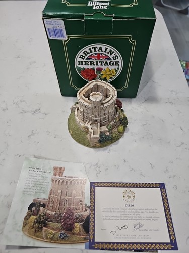 Lilliput lane round tower - lilliput,