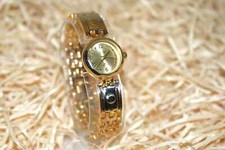 Rojas Quartz Ladies Gold Tone Wristwatch (W3)