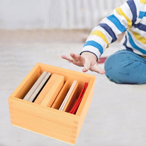 Wooden teaching aid box - aid,