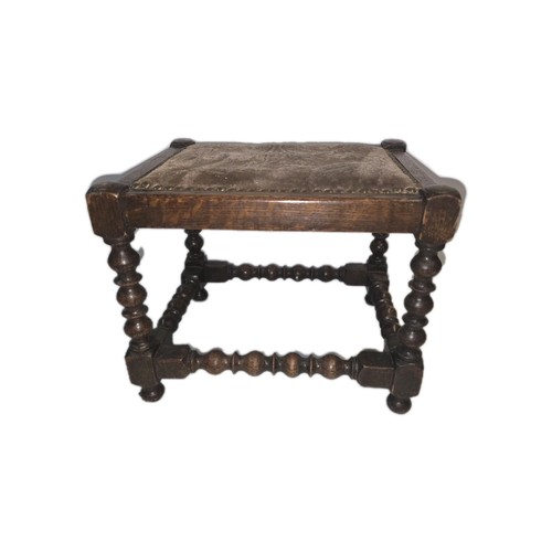 Footrest oak stool - footrest,,