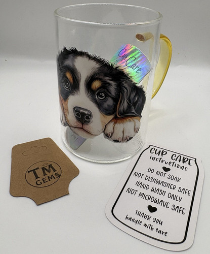 Gems clear glass coffee - clear, mug
