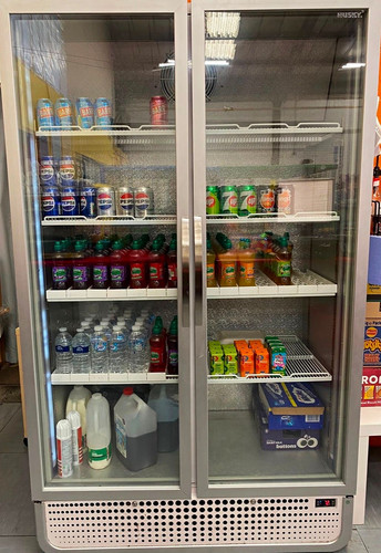 Husky double glass door - husky,