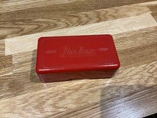 Bakelite Pin Box In Red