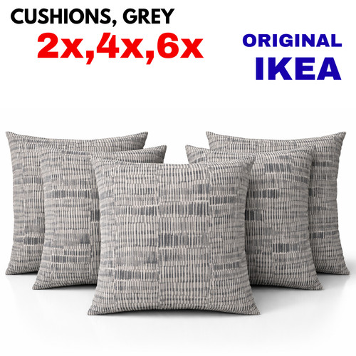Grey cushion soft sofa - grey, pillow