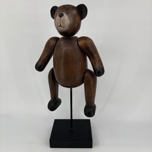 Large hand carved wooden - carved,