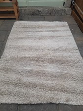 Dunelm Cosy Rug Natural 200x140