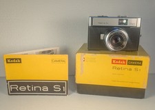 Kodak Retina S1 35mm Film Camera with 45mm f/2.8 Reomar Lens. Excellent Boxed
