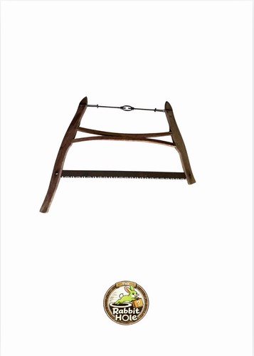 Antique wooden buck - buck, saw