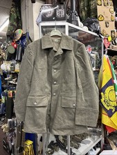 GENUINE SWEDISH SURPLUS WOOL COAT SIZE  C146!! Measurements In Description!!