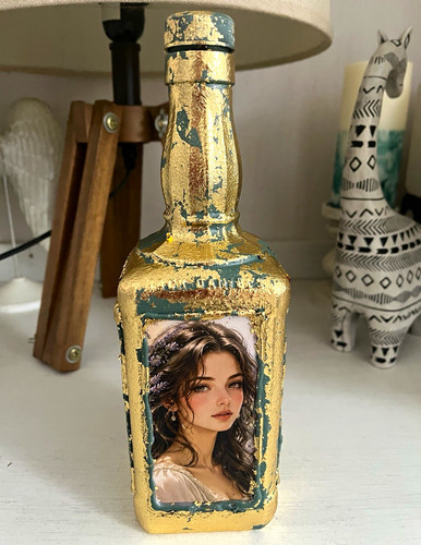 Painted glass decorative - glass,