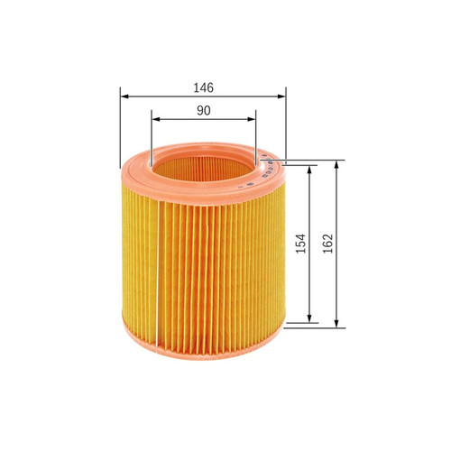 Bosch engine air filter fits - bosch,