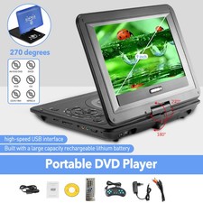 Remote 13.9"/9.8" Portable DVD