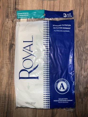 Type royal vacuum bags - type, a
