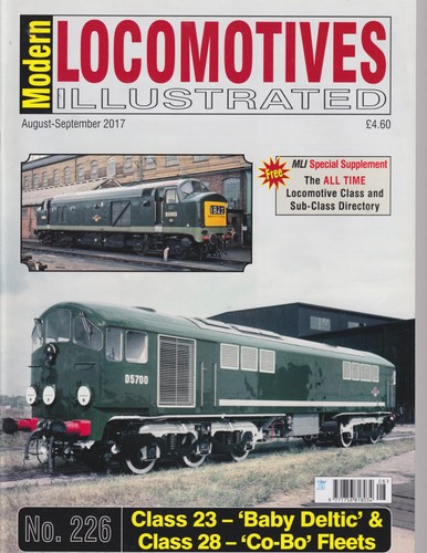Modern locomotives illustrated - modern,