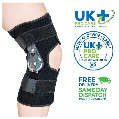 Hinged locking knee support - knee,