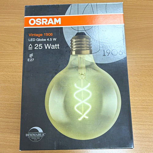 Osram vintage 1906 led - osram, globe